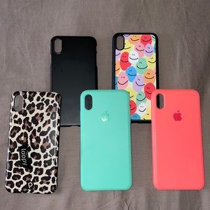 Bundle of iPhone XS MAX phone cases